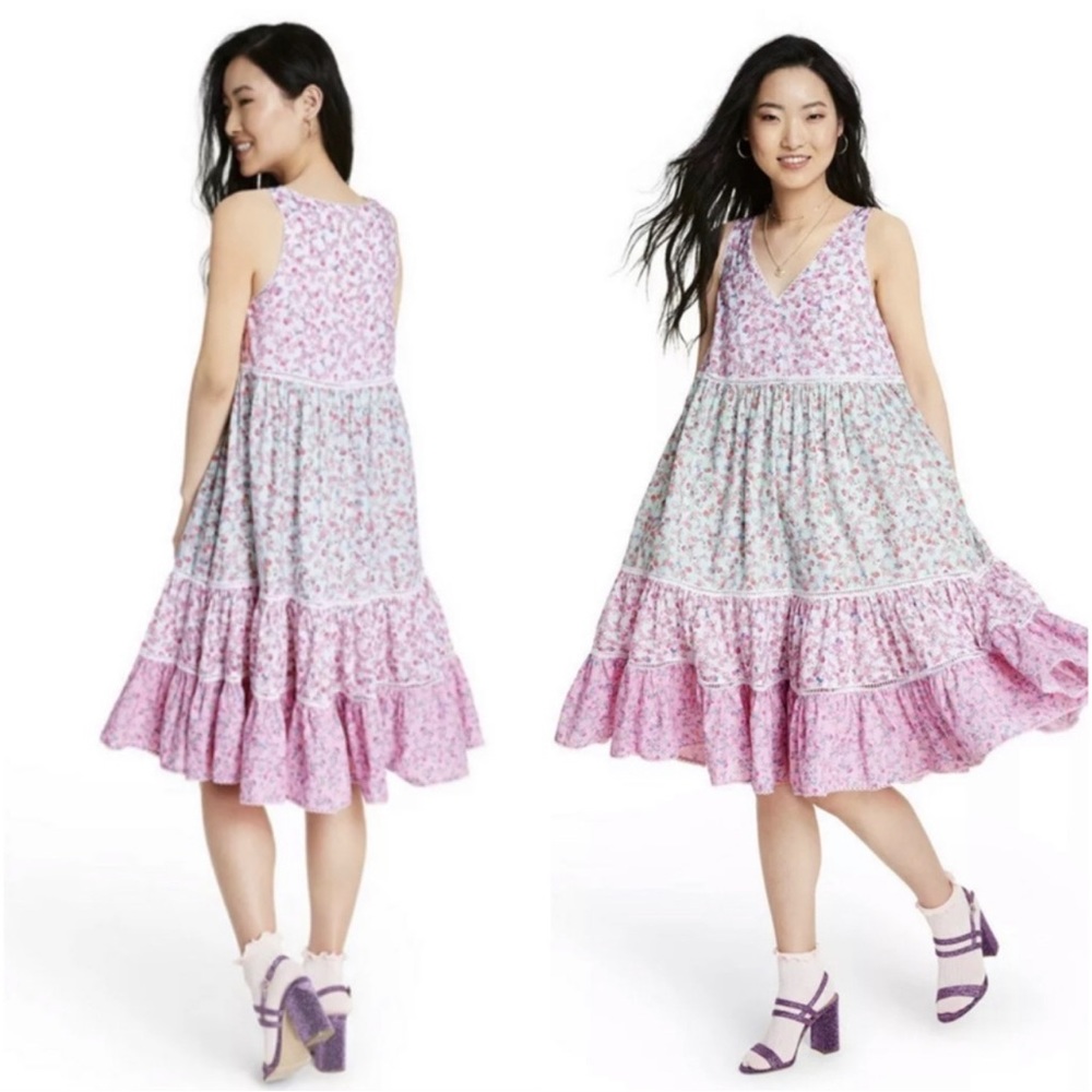 Loveshackfancy x Target Camille Babydoll Floral Dress